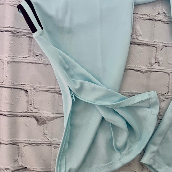 Adidas Light Blue/Teal Joggers - Picture 5 of 8